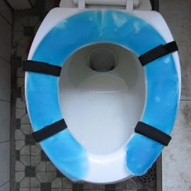beste zachte toiletzetel, het koelkussen van de gelzetel met hoogte - kwaliteit in blauw