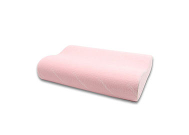 60*30*11/7cm 100% het Hoofdkussen van Massager van het Geheugenschuim in Roze Kleur die Moeheid verminderen