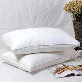 Eendveer en het Beneden Vullen onderaan Luxurious Veerhoofdkussen en Hypoallergenic