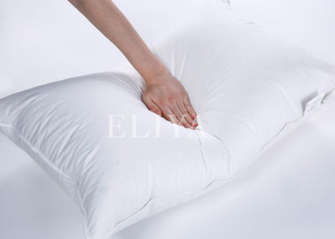 Lange van het het Hotelcomfort van Vorm viersterren Wasbare Microfiber de Hoofdkussens Witte Kleur of Aangepast