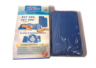 Zacht Blauw koel het gelhoofdkussen van Nylon+Sponge cillow voor de hete zomer