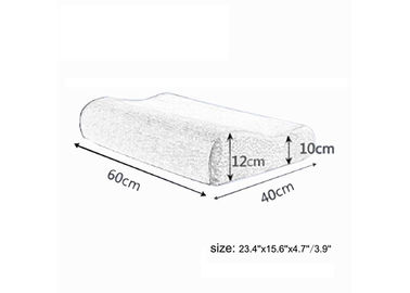 Blauwe Koningin Memory Foam Pillows/het Hoofdkussen van de de Reishals van het Geheugenschuim