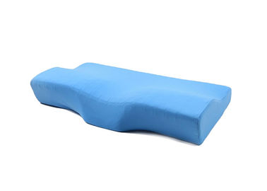 Blauw Hoogtepunt - grootte het Anti het Snurken Hoofdkussen van het Geheugenschuim met Vlindervorm