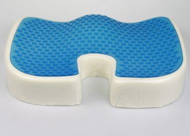 OEM van het Comfortseat van het geheugenschuim Kussen gel-Verbeterde, het Kussen van Seat van het Gelstuitbeen
