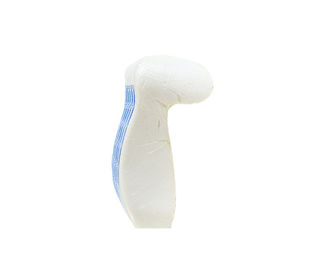 Het Schuimhoofdkussen van het comfort Zacht Geheugen met het Koelen van Stof van het Gel de Blauwe Fluweel