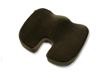 Het donkergroene Orthopedische Kussen van Seat van het Geheugenschuim voor het Dineren Stoelen