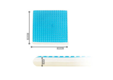 Van het Gelseat van de polyesterdekking het Koel het Kussen/het Geheugenkussen van Seat van de Schuimauto