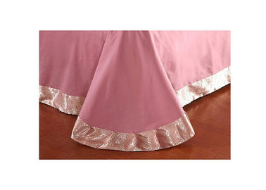 De eigentijdse Tencel-van het Bedlinens van de Beddegoedluxe van het de Zijdedekbed Roze Kussensloop