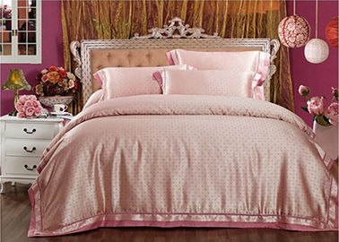 De eigentijdse Tencel-van het Bedlinens van de Beddegoedluxe van het de Zijdedekbed Roze Kussensloop