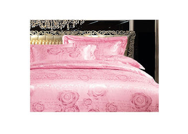 De roze van de Reeksentencel van het Dekbedbeddegoed Grootte van de het Beddegoedkoning Koningin Naar maat gemaakt Size