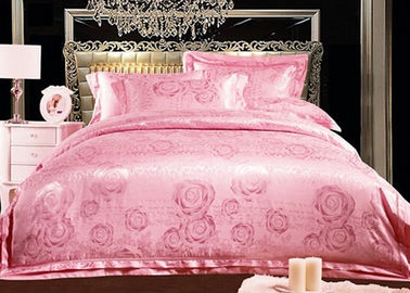 De roze van de Reeksentencel van het Dekbedbeddegoed Grootte van de het Beddegoedkoning Koningin Naar maat gemaakt Size