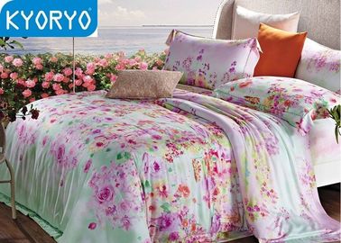 4pcs Katoenen van beddegoedreeksen Beddegoedreeksen met Bevallige Patronen voor Bed Rome thuis